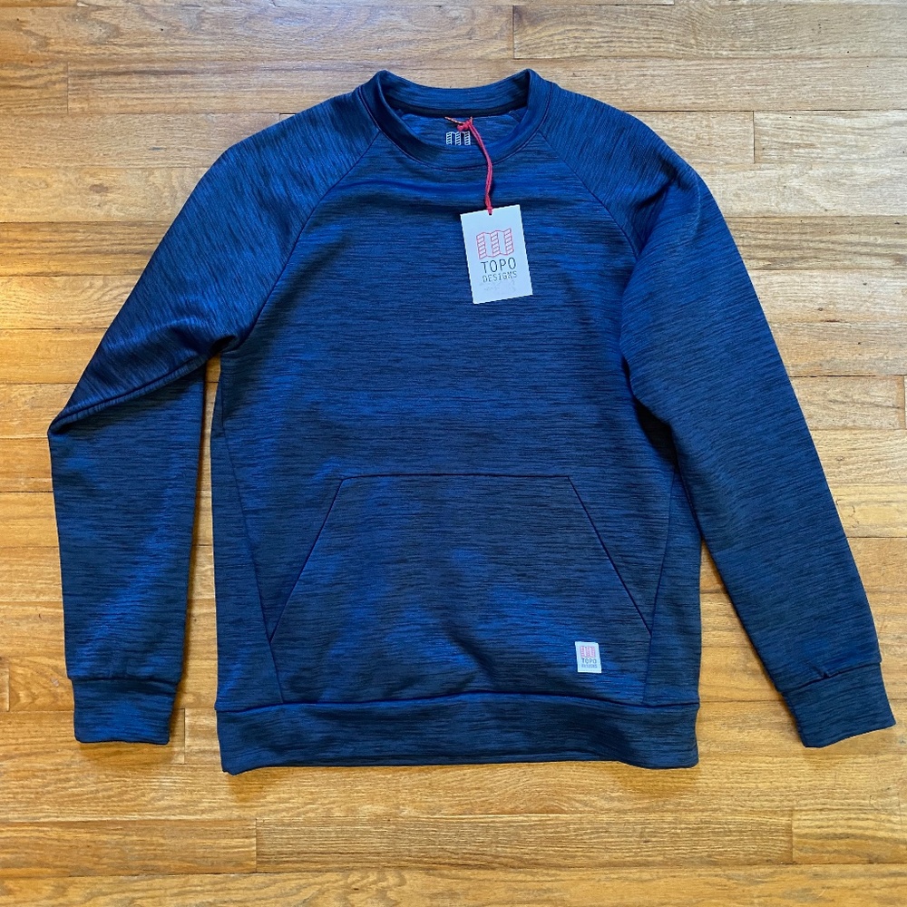 Topo design pullover